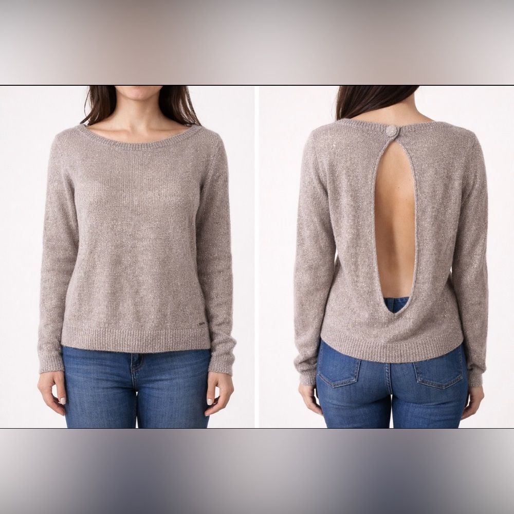 Cop.Copine Women's Taupe Sweater, M